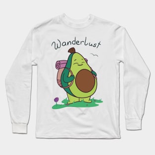 Wanderlust Avocado Long Sleeve T-Shirt